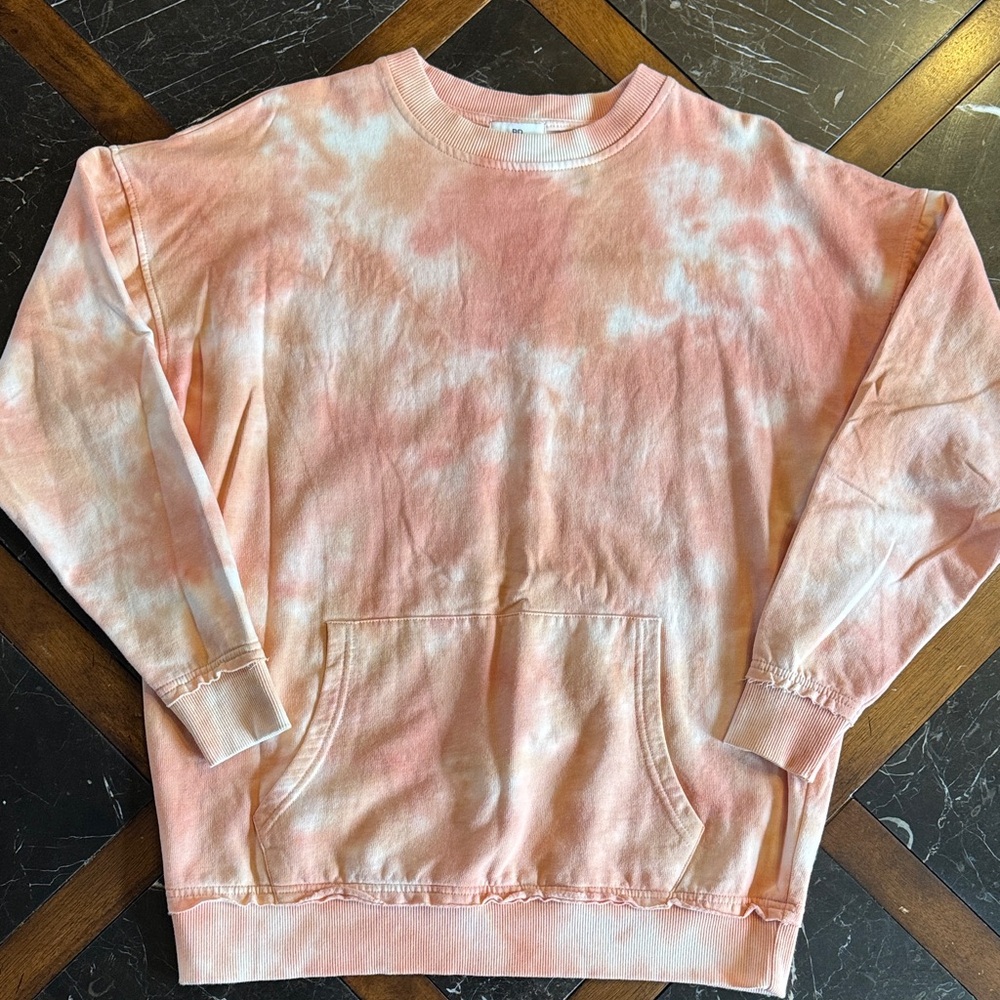 BP Pink Tie-Dye Sweatshirt